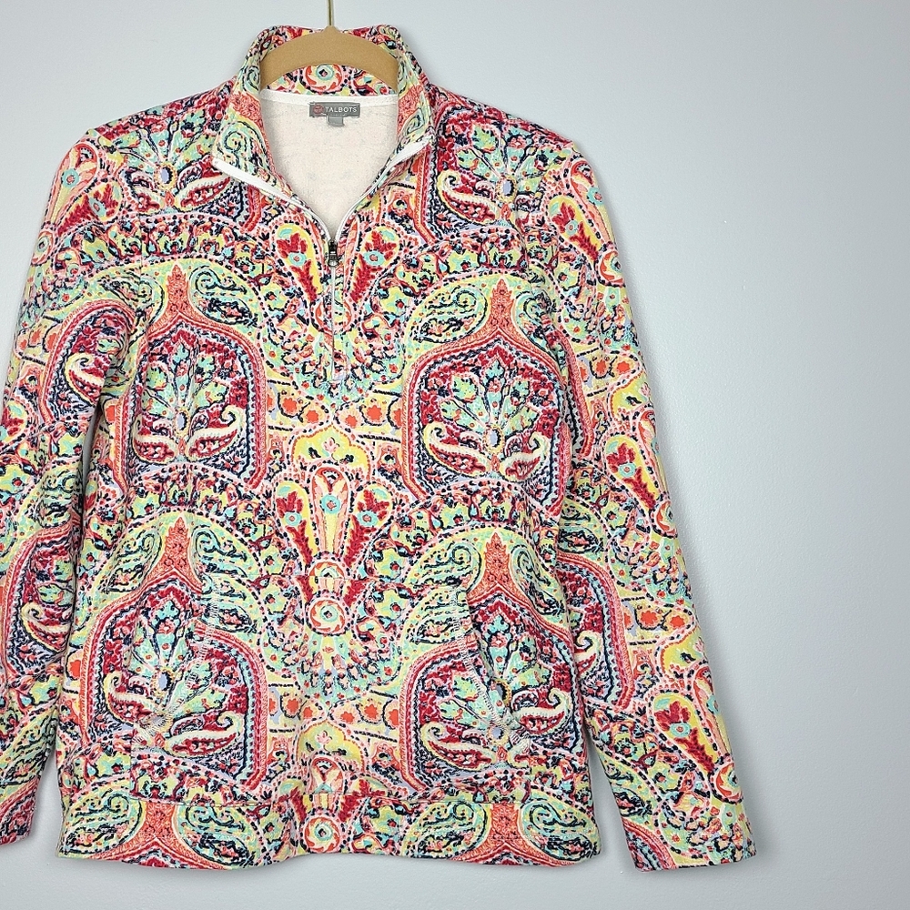 Talbots | multi color pull over